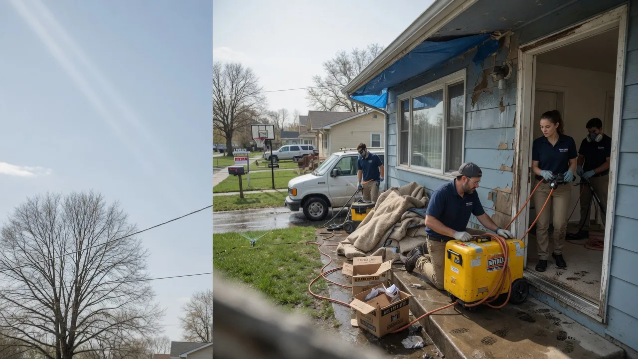 Basement Flood Cleanup in Hazen, ND near me